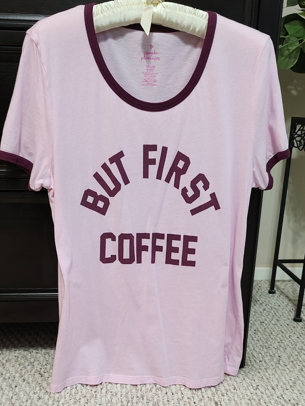 Simple Pleasures Tee, Women's Large